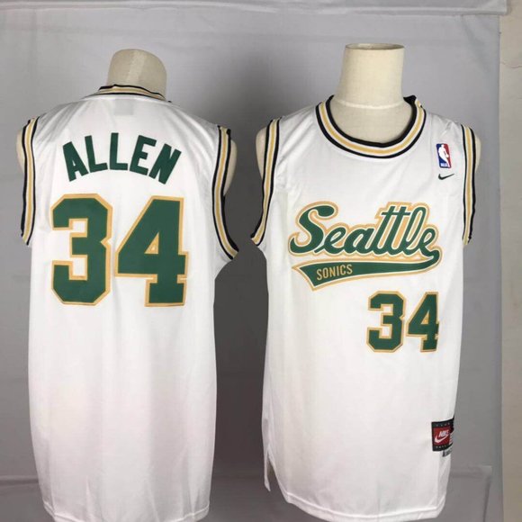 seattle supersonics baseball jersey